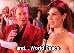 World peace is all sorority girls want.