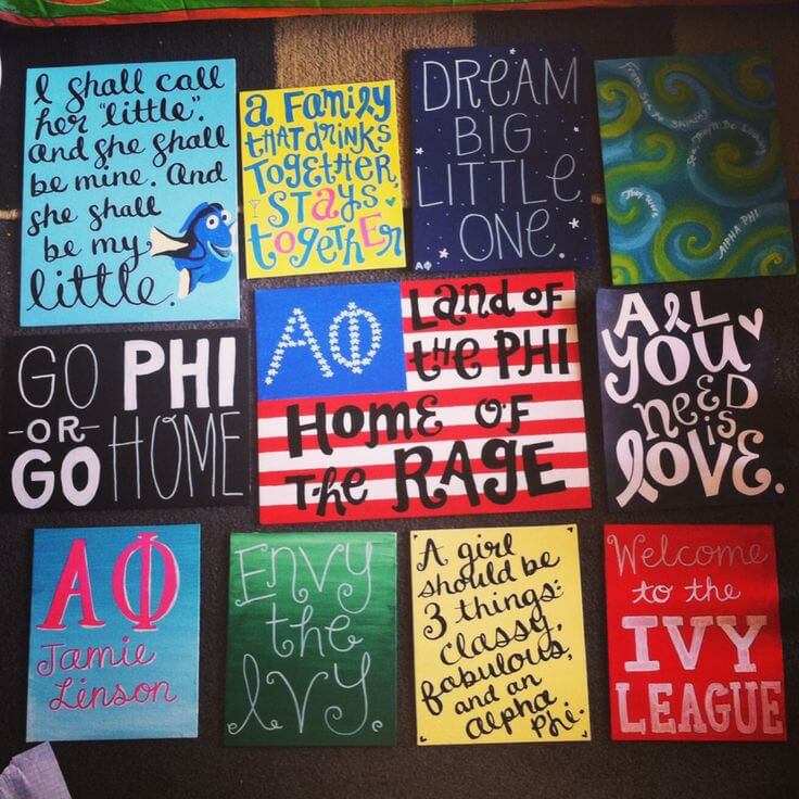 Crafts To Make Your Little Sorority Crafts To Make Your Little Sorority