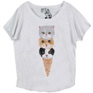 kitty cone tshirt