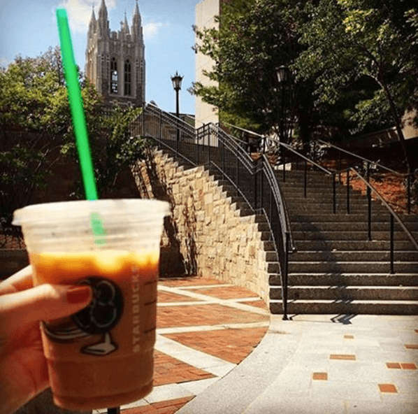 The Hillside just got a starbucks that makes everyone happy.