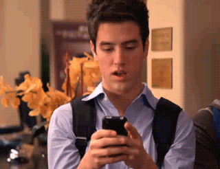 check text message phone gif