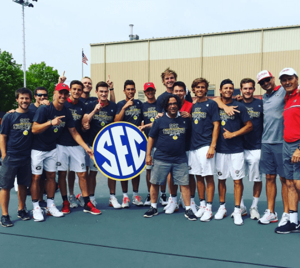 georgia men's tennis players