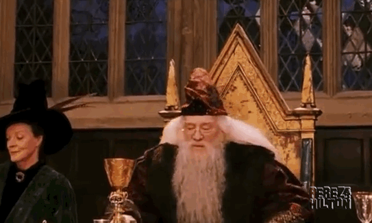 harry potter dumbledore feast