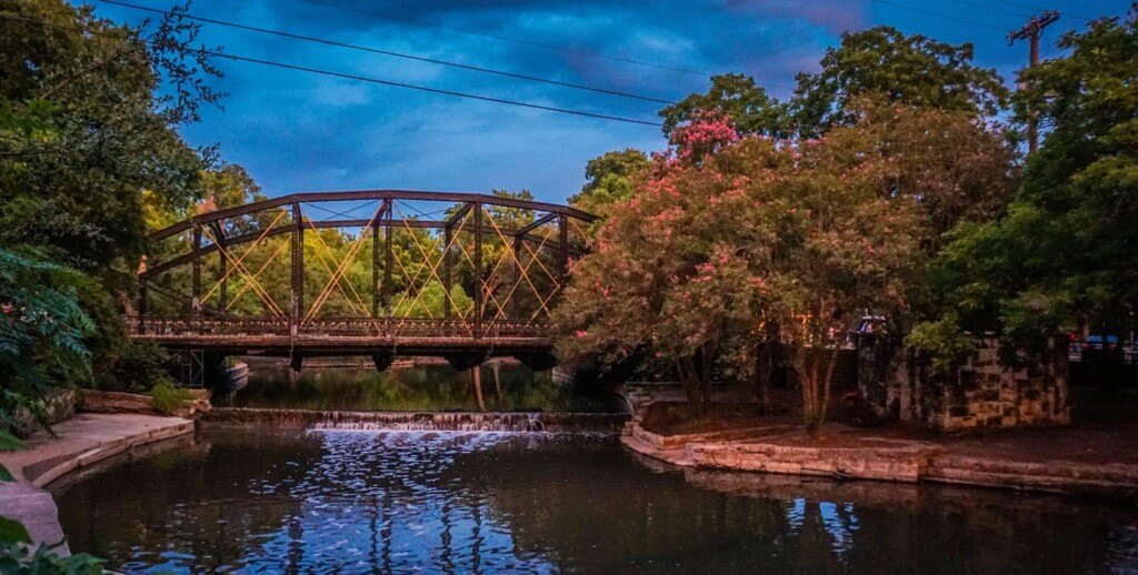 Bridge in Brackenridge Park things to do in san antonio