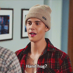 hand hug