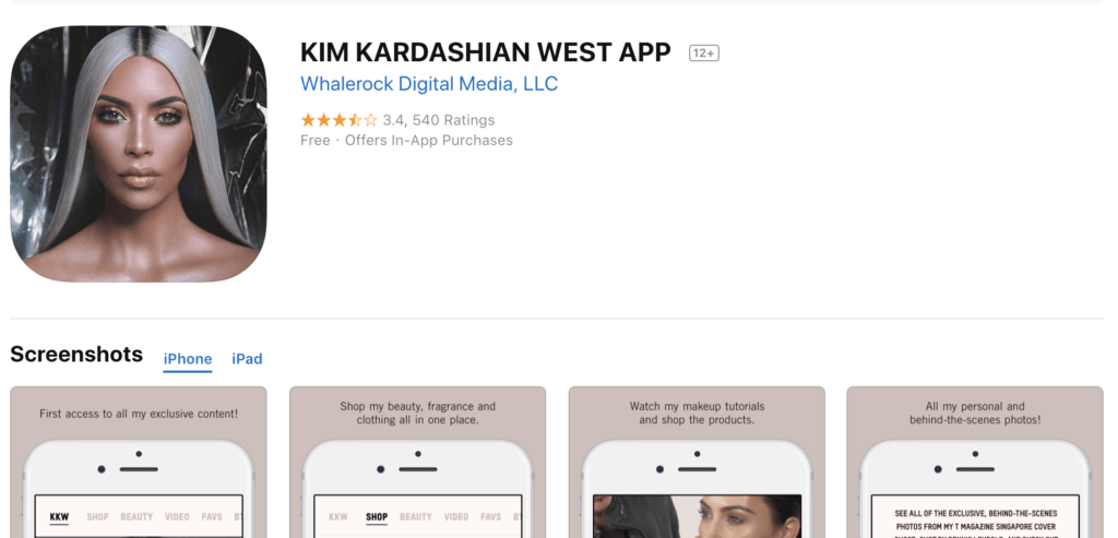 kkw app