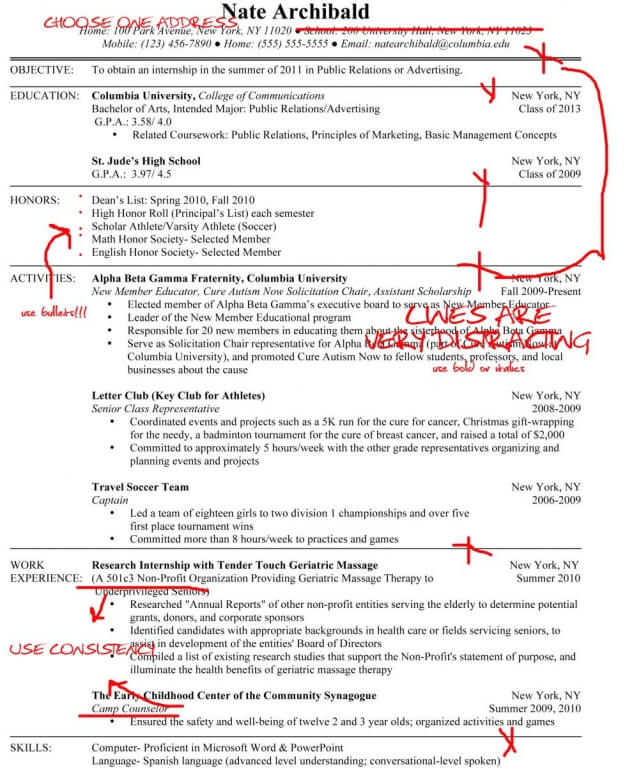 the new resumes