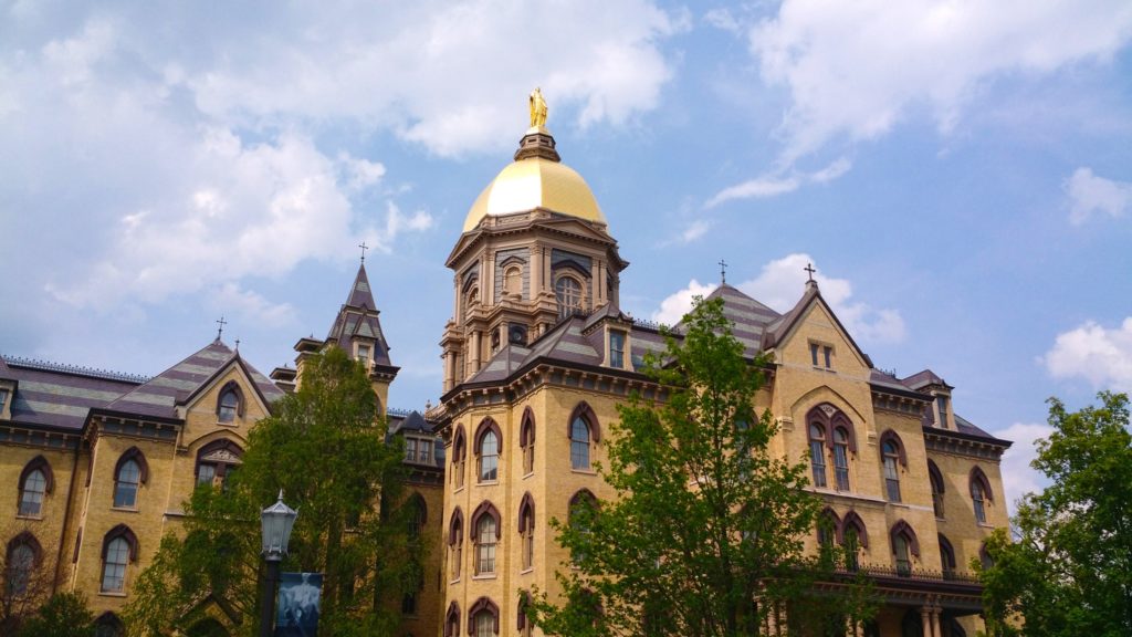 best schools to find a husband notre dame university