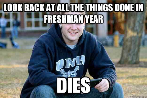 college freshman year