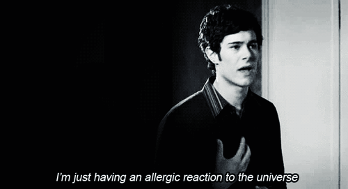 allergic reaction gif good excuses for missing class