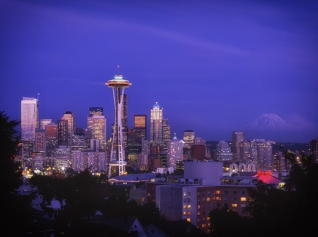 Seattle skyline via pixabay.com