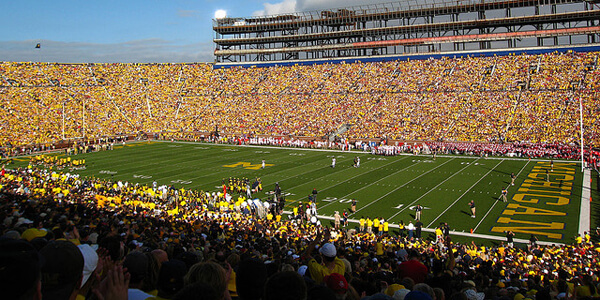 Michigan Stadium via Flickr