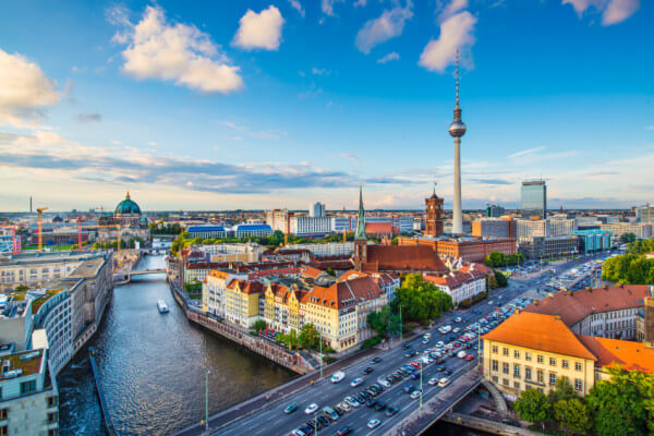 Berlin, germany Skyline