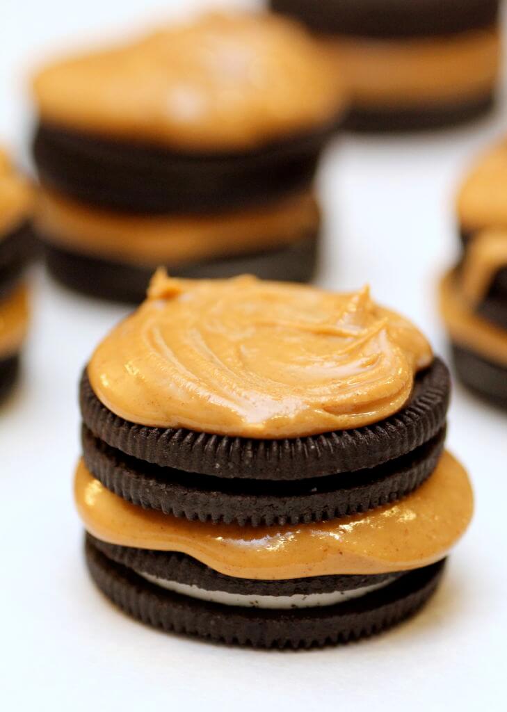 oreos with peanut butter on 4/20