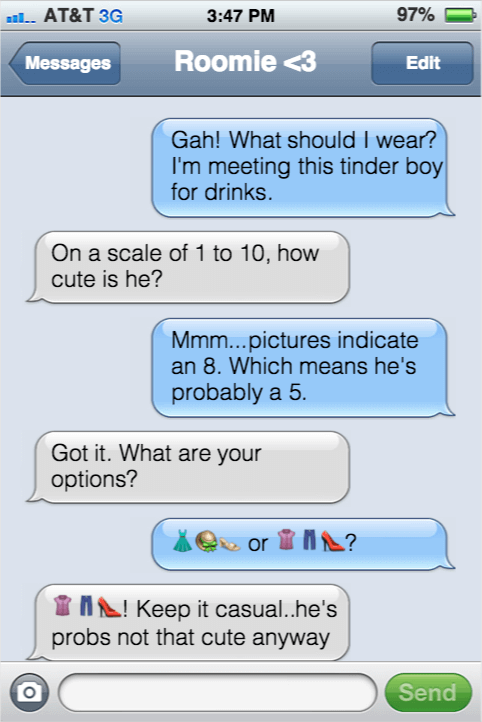 fashion advice text
