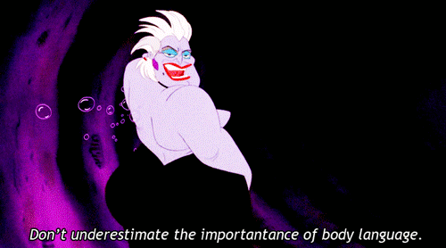 ursula little mermaid best tinder profile gif