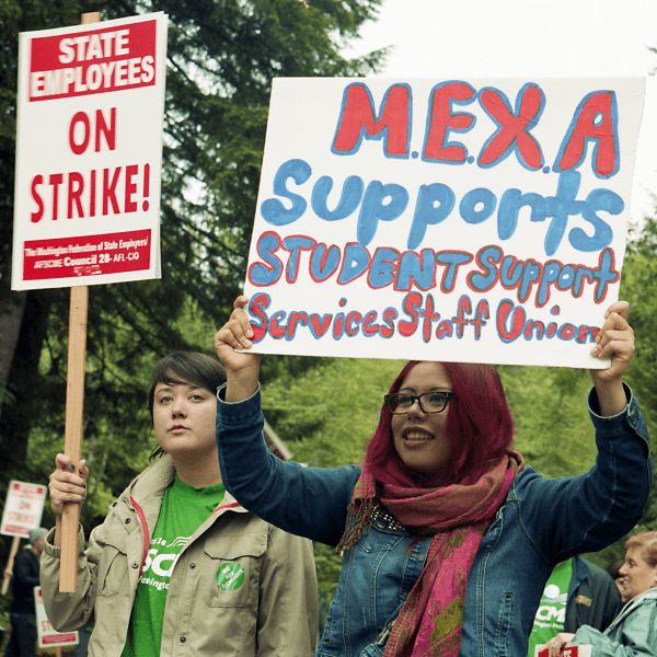 US-WA-EvergreenStateCollege-WorkersStrike-2013-5-28-42