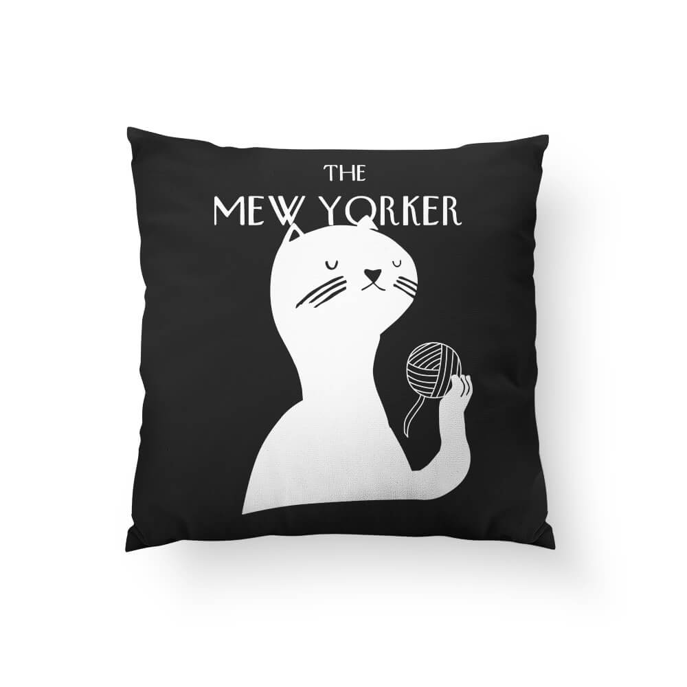 mew yorker pillow