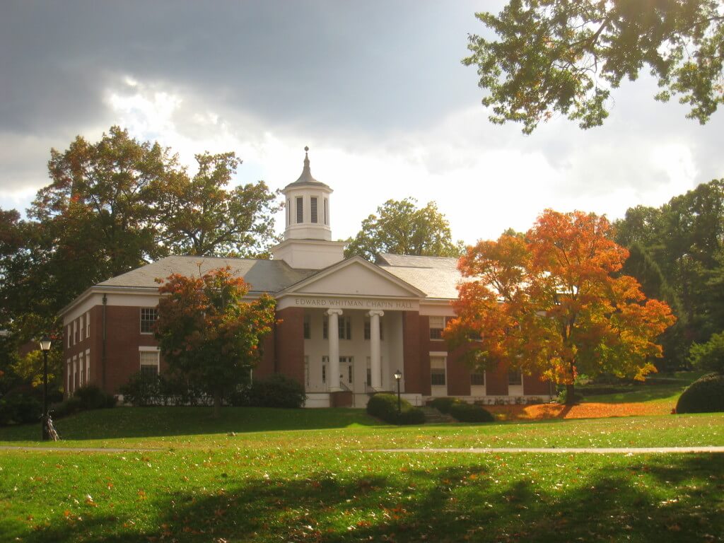 Amherst College is a good school for people who don't want to be in greek life