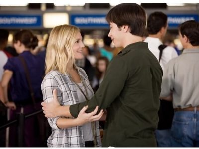 long-distance relationship couple look at each other