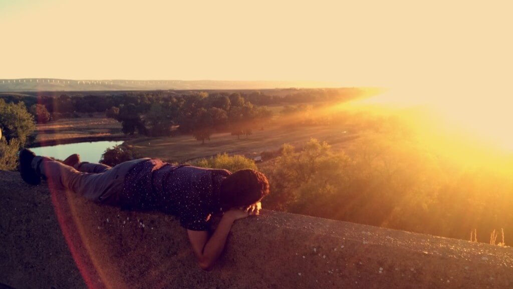 watch the sunset in walla walla valley