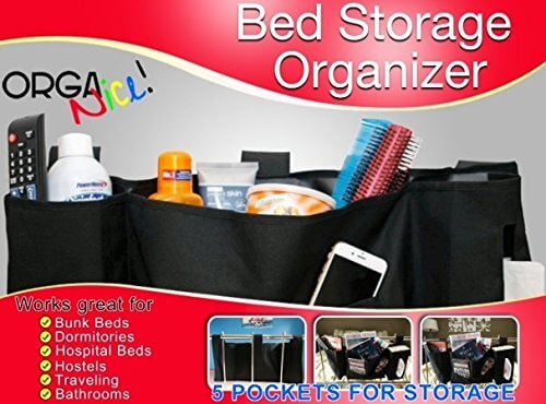 organice! bedside storage organizer bag- hanging caddy- mattress organice! bedside storage organizer bag- hanging caddy- mattress