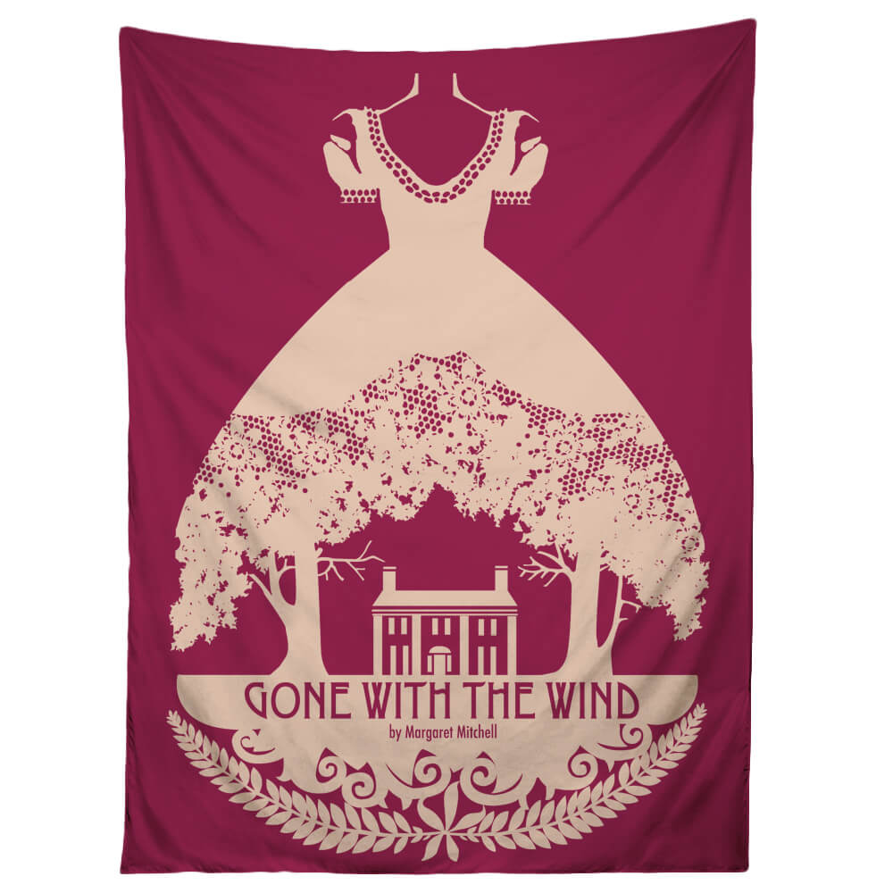gone with wind tapestry