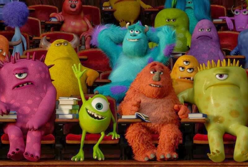 first day of college monster's university