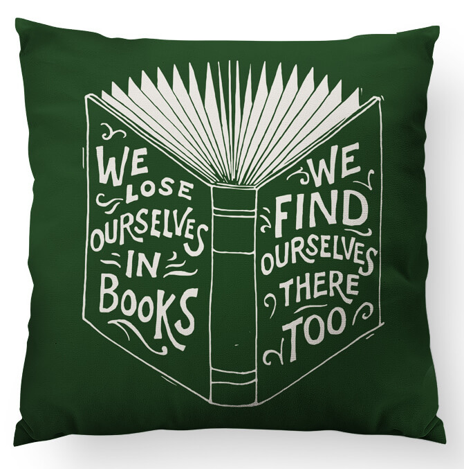 we lose ourselves throw pillow