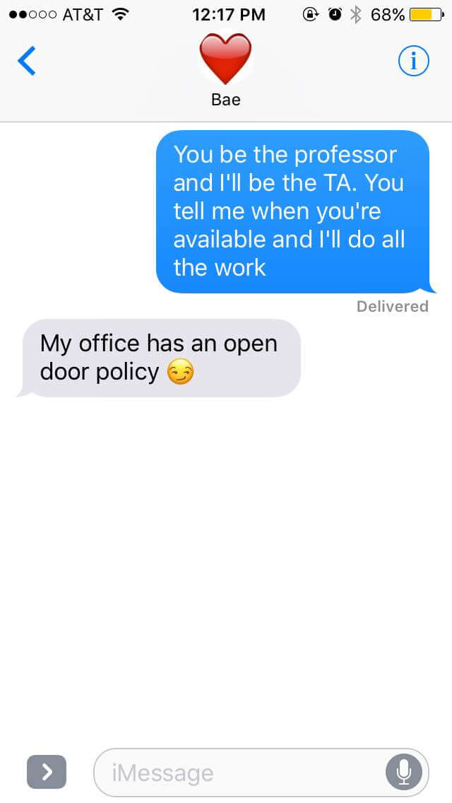 open door policy text bae