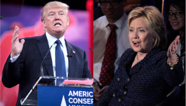 Donald Trump and Hilary Clinton are the presidential candidates for the 2016 election
