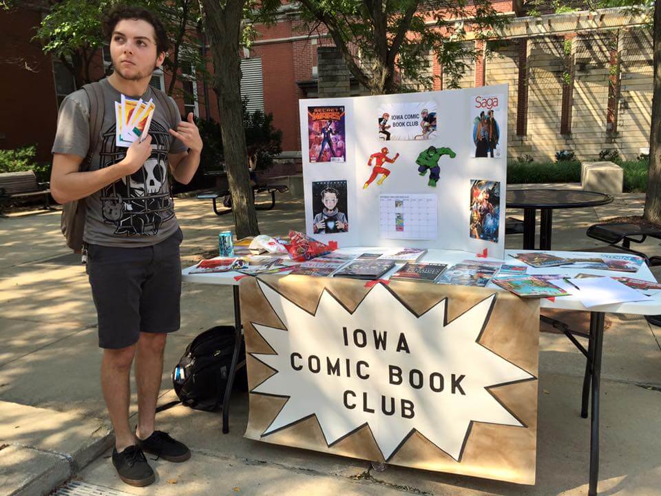 the iowa comic book club is a quirky club 