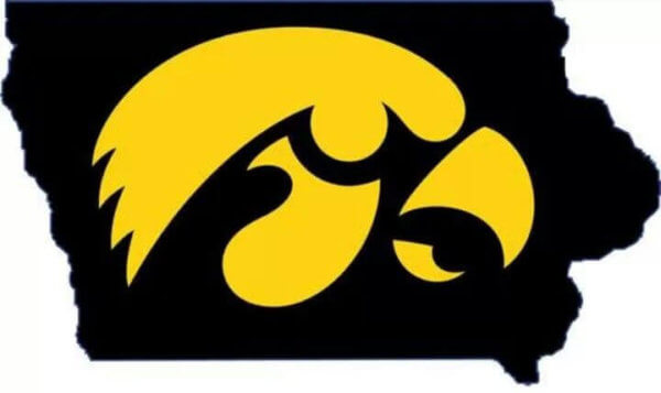 Iowa is the Hawkeyes state