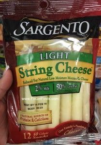 Sargento string cheese in a bag