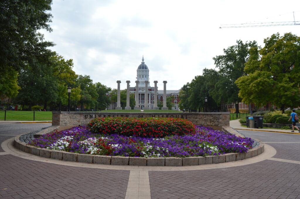 Mizzou looks beautiful in the springtime.