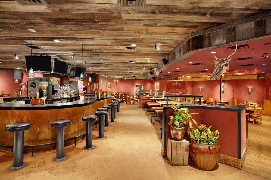 A view of the inside bar of Mad Mex in State College