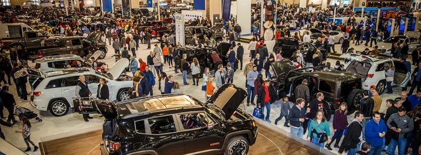 cars at the philadelphia auto show