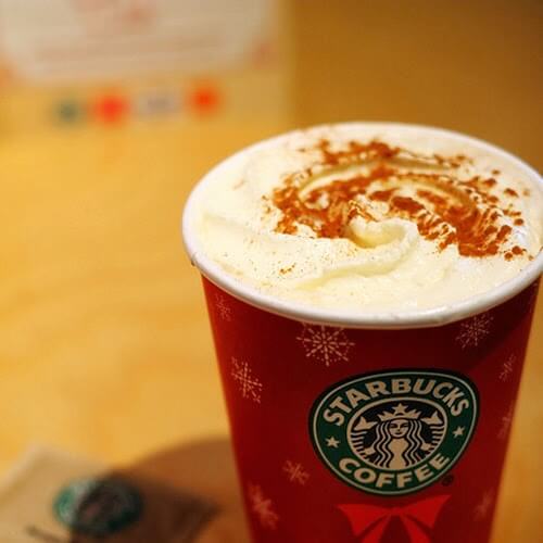 Christmas in a Cup from Starbucks taste great all year round.