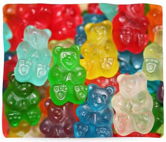 Gummy bear blanket