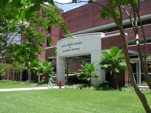 health science center library on the UF campus is a great study spot