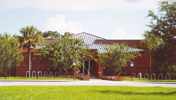 The UF microbiology building is a great place to study