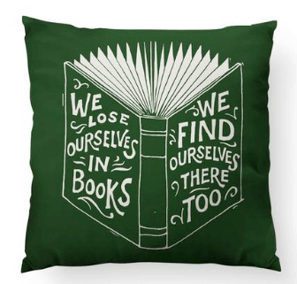 Book pillow gift for your girlfriend