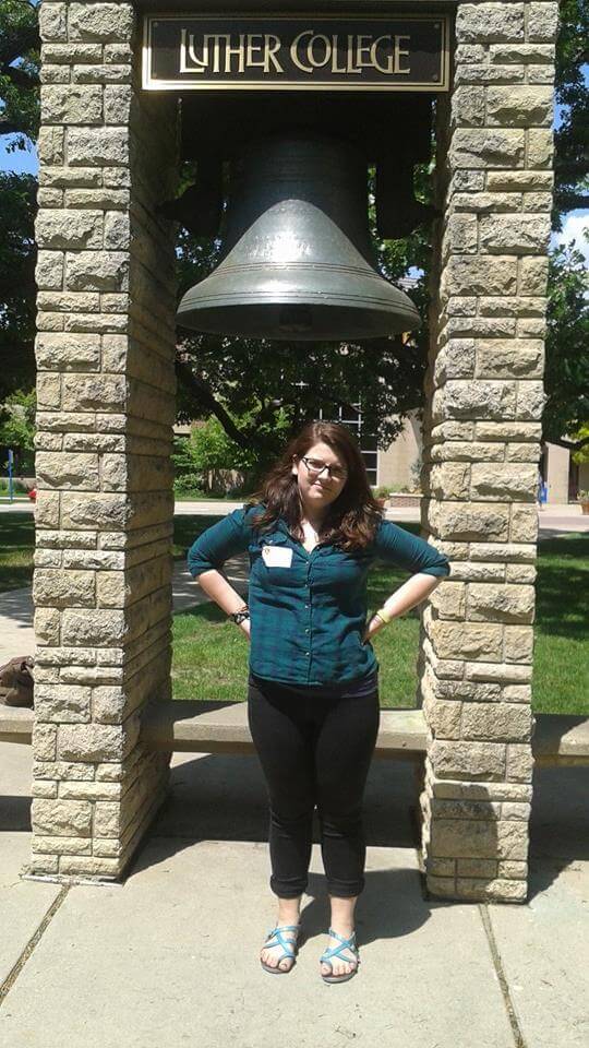 Taking your bell pics at is part of the Luther College Bucket List.