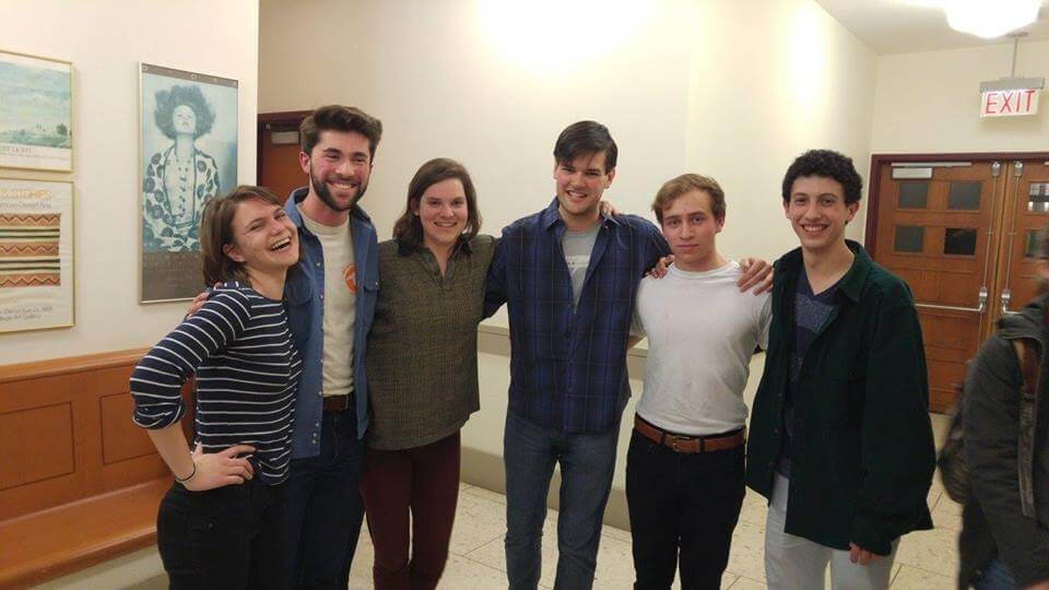 Vassar College students from Vassar Improv