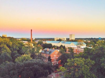 The University of South Carolina is beautiful.