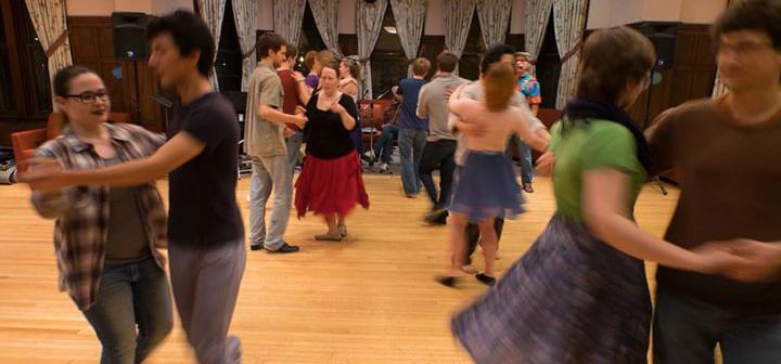 Contra Dance is a super fun student org at Grinnell College.