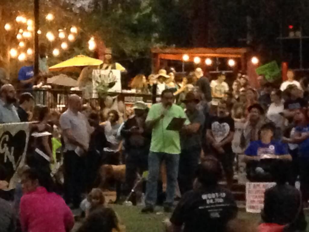 The Women's Lib Protest in Gainesville was moving.