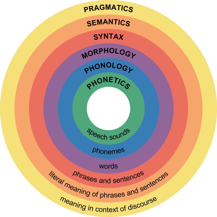 the levels of linguistics structure rings