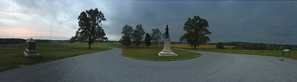 Battlefields are historical and great-looking at Gettysburg College.