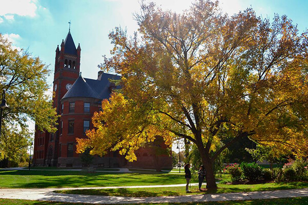 Fall leaves look fantastic at Gettysburg College.